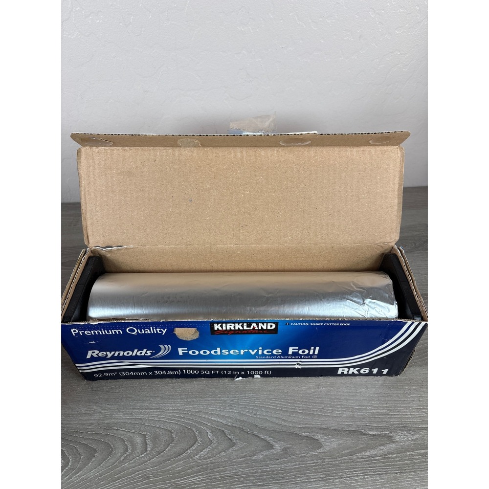 Kirkland Signature Reynolds Foodservice Foil 12in x 1000ft 1000 SQ FT RK611